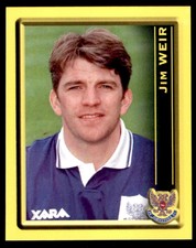 Panini Scottish Premier League 2000 Jim Weir St. Johnstone No. 400