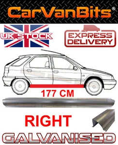 FOR CITROEN ZX 91-98 SILL REPAIR BODY RUST OUTER PANEL 177CM RIGHT - Picture 1 of 7