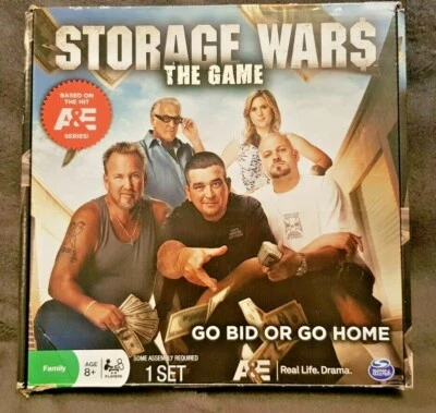 Storage Wars: The Game ~ Go Bid or Go Home! Spinmaster 2012 ~ Family Fun - Image 1 of 2