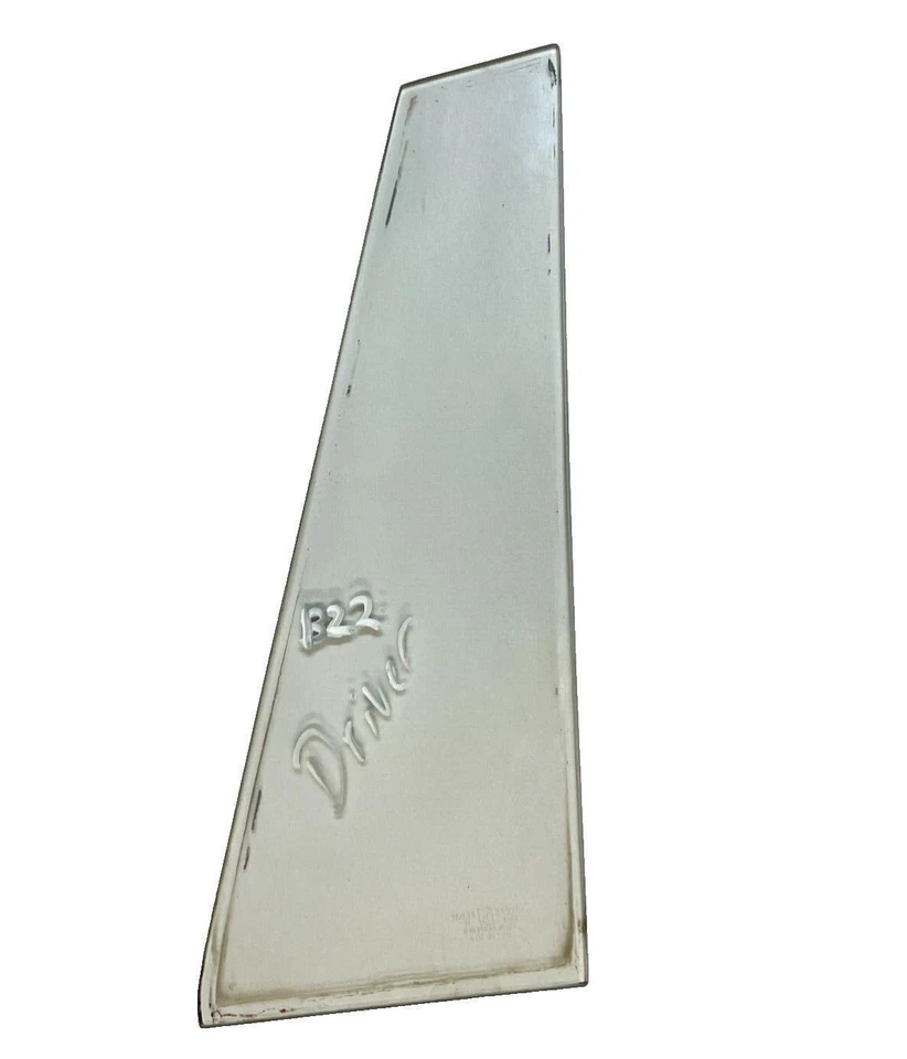 Jeep CJ7 Ventana Ventilación Puerta Dura Vidrio Lado del Conductor Ajuste 76-81 SIN APERTURA Ala Izquierda Foto 1 de 3