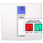 440 lbs Body Weight Scale, Step-on Bath Scale with BMI and
