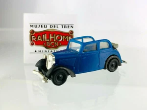 107 BREKINA H0 - DKW F7 Cabrio Blue - Model Of Display Case - Without Ovp , - Picture 1 of 1