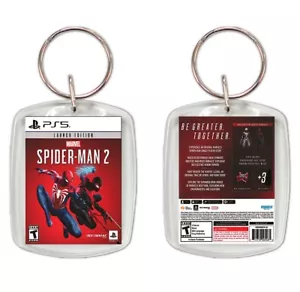 SPIDER-MAN 2 PLAYSTATION 5 PS5 LLAVERO KEYRING - Imagen 1 de 1
