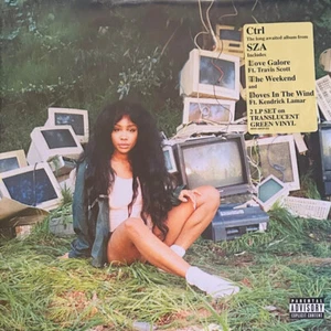 SZA – Ctrl - 2LP - Green Translucent - Brand New/Mint Vinyl - Picture 1 of 10