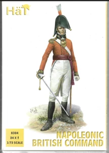 HAT Napoleonic British Command, Figures (24) in 1/72 8304 ST - Picture 1 of 2