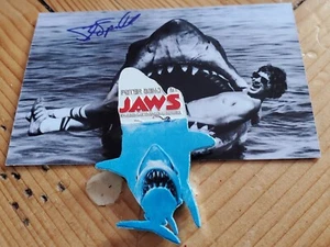 JAWS 3D Shark Gold Coin Steven Spielberg Autograph Americana Horror Amity Island - Picture 1 of 10