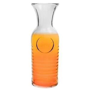 Bormioli Rocco Officina 1825 Glass Carafe Water Juice Pitcher Jug 1.2L Clear