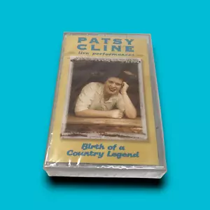 NEW Vintage 1996 Patsy Cline Live Birth of a Country Legend Cassette Tape Sealed - Picture 1 of 3