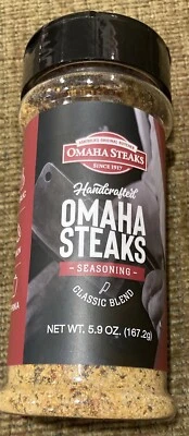 Omaha Steaks Seasoning 5.9 oz Classic Blend BRAND NEW SEALED