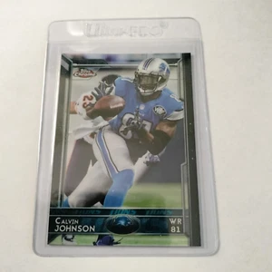 2015 Topps Chrome Refractor Calvin Johnson #5 - Picture 1 of 2