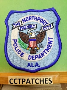 VINTAGE NORTHPORT, ALABAMA POLICE SHOULDER PATCH AL - Picture 1 of 2
