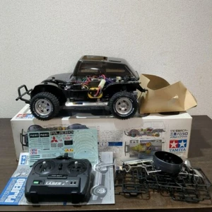 TAMIYA 1/10 Mitsubishi Pajero Metal Top Wide Electric RC Car Set JUNK - Picture 1 of 20