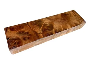 Camphor burl wood block /board 10-1/4" x 2-3/4” x 1-3/8" (u64) grips calls resaw - Picture 1 of 7