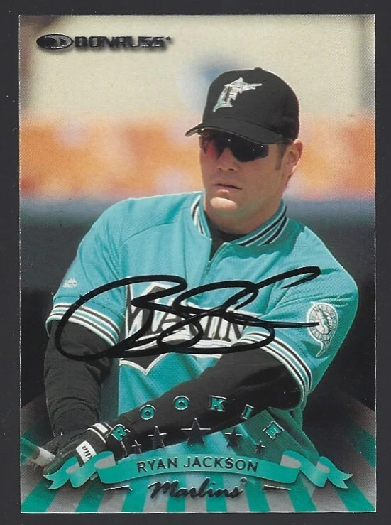 1998 Donruss Baseball #194 Ryan Jackson IP autograph signed card - Image 1 of 1