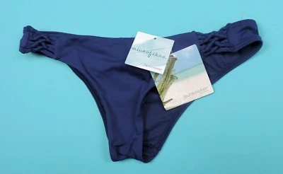 Parte inferior de bikini Seekers Australia azul liso talla US 8 UK / AUS 12 FR 40 EUR 38 Foto 1 de 4