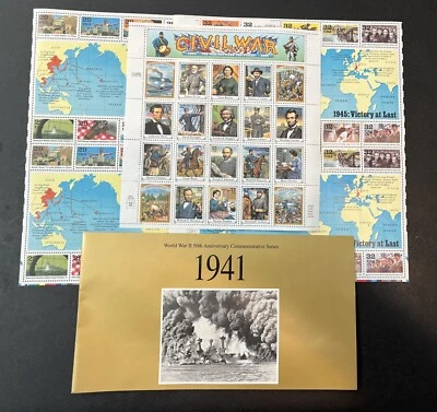 Civil War_A World A War- Victory At Last STAMPS - Image 1 of 4
