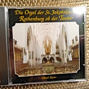 Ulrich Knorr- St. Jabobskirche Rothenburg ob der Tauber ORGAN CD- RARE NM - Bild 1 von 1