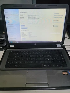 Pc portatile HP pavillion G6 AMD A4-3300M 6GB RAM 240GB SSD WINDOWS 10 PRO - Foto 1 di 8