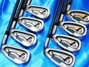 MIZUNO EURUS LG200 8PC R-FLEX IRONS SET GOLF CLUBS JPX MP 6277 - Picture 1 of 4