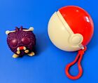 Burger King Pokemon Venonat Spinner Top Toy W/ Pokeball Case 1999 - Nintendo 90S