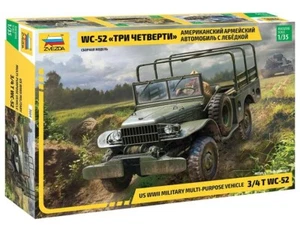 US Military Multipurpose 3/4T Vehicle Dodge WC-52 3664 ZVEZDA 1:35 - Picture 1 of 1