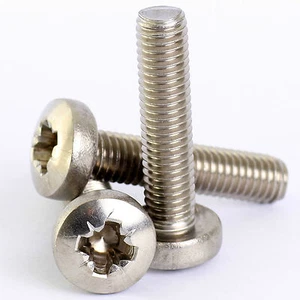 5mm M5 A2 ACERO INOXIDABLE POSI PAN CABEZAL MÁQUINA TORNILLOS POZI POZIDDRIVE TORNILLO DIN 7985 - Imagen 1 de 1