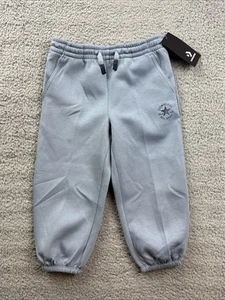 Converse Girl's Size 4 Knit Jogger Pants Blue - Picture 1 of 7