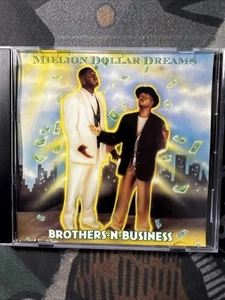 MINT BROTHERS-N-BUSINESS MILLION DOLLAR DREAMS CD 16 TRACKS 1997 RARE MI HIP HOP - Picture 1 of 9