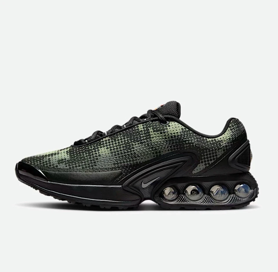 Nike Air Max Dn Negro Oliva Aura Mediano Oliva Plata IB3078-010 Hombres Talla Foto 1 de 4