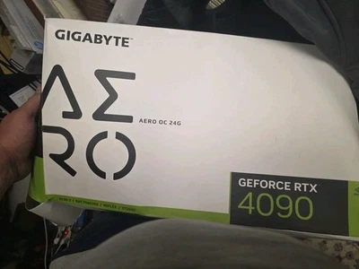 GIGABYTE GV-N4090AERO OC-24GD GeForce RTX 4090 AERO OC 24G Graphics Card - Image 1 of 4