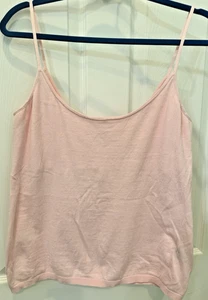 Ralph Lauren Rugby Cotton Cashmere Pink Camisole Large - Picture 1 of 3