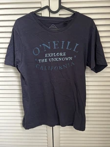 O’Neill Men’s Navy Logo Graphic Print Tshirt Size Small - Picture 1 of 4