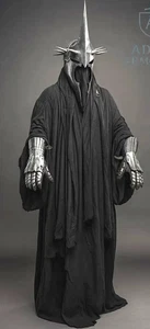 Nazgûl Outfit perfektes Halloween Outfit Ringgeist Roben schwarz Reiter Kleider Outfit - Bild 1 von 4