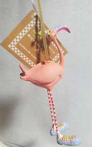 Mackenzie Childs Paciencia Brewster Jambo Sheldon Adorno Flamenco Nuevo en Caja 4.5" Wtag - Imagen 1 de 4