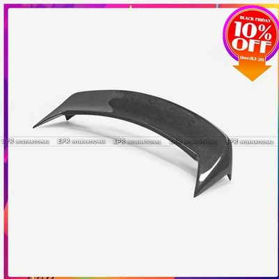 For Honda CR-Z ZF1 ZF2 Rear Trunk Roof Spoiler Wing Lip BodyKits Carbon Fiber - Image 1 of 4