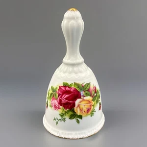 Vintage Royal Albert Old Country Roses Bell Bone China England - Picture 1 of 9