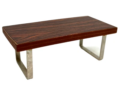 Mesa de centro Bodo Hennig 1:12 vintage casa de muñecas miniatura Alemania Foto 1 de 4