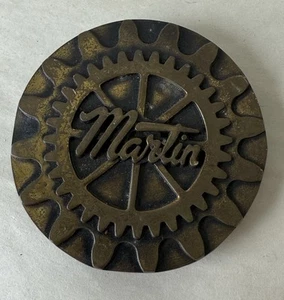 Vintage Martin Sprocket & Gear Inc Limited Edition Metall Gürtelschnalle - RAR - Bild 1 von 6