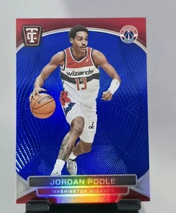 Espejo Jordan Poole azul 2024-25 totalmente certificado/99 Washington Wizards #44 - Imagen 1 de 3