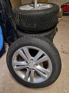 4x Alufelgen (Aluett) mit Winterreifen (Eurowinter) 205/55/R16 DOT2819 - Bild 1 von 4