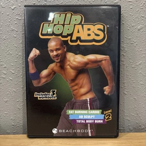 Hip Hop ABS DVD Level 2 Beach Body 3 Workouts Cardio Sculpt Burn FREE SHIPPING - Picture 1 of 2