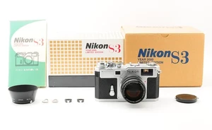 [Unused in Box] Nikon S3 Year 2000 Limited Edition w/ 50mm f1.4 Lens From JAPAN - Picture 1 of 16