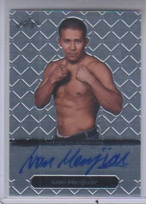 2011 Leaf Metal Ivan Menjivar Autograph NM Condition - Image 1 of 2