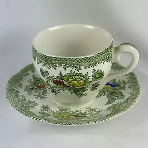 Juego de platillos de taza de té de colección faisanes asiáticos Enoch madera de cuña túnel Inglaterra - Imagen 1 de 9