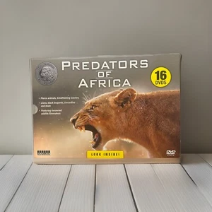 PREDATORS OF AFRICA DVD THE PLATINUM COLLECTION - Picture 1 of 5