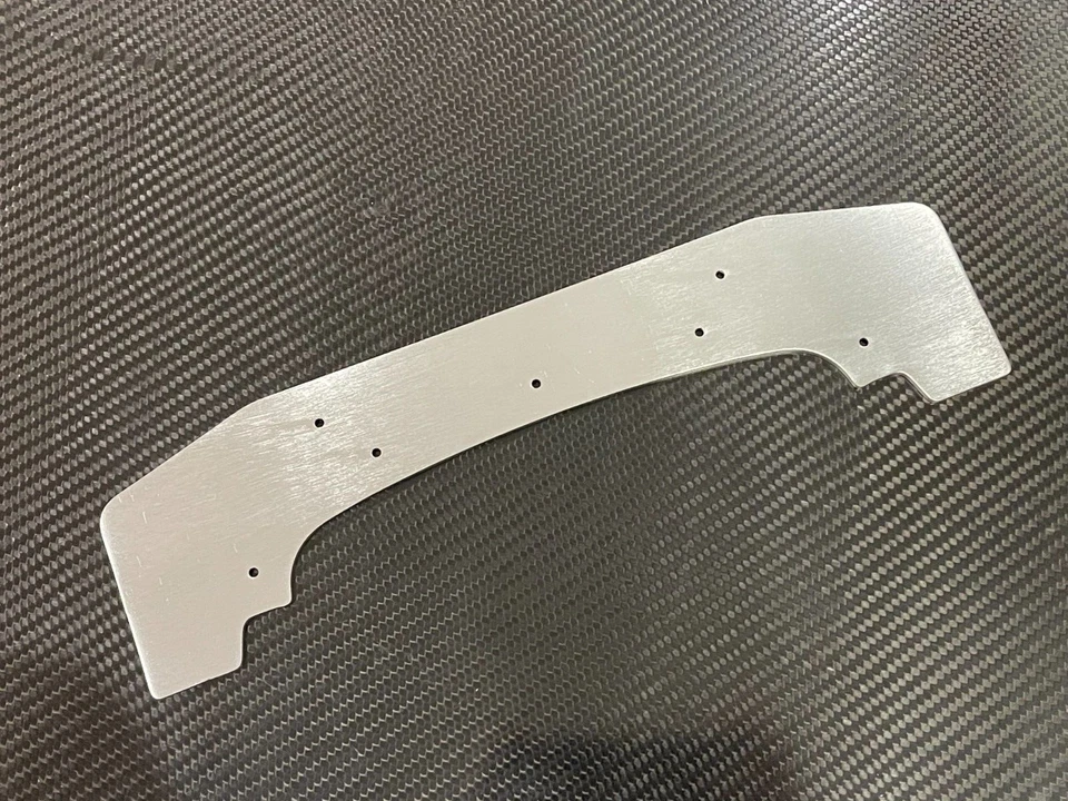Aluminum Front Splitter Bumper For Arrma Felony 6s BLX Silver - Image 1 of 1