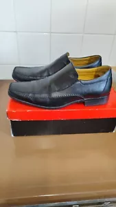 Pierre Cardin Gents Smart Slip On Shoe UK Size 9 Euro 43 Black - Picture 1 of 10