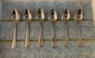 6 Teaspoons Update International 18/10 Regency Stainless Some New in Plastic - Image 1 of 4