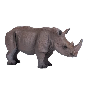 Mojo WHITE RHINOCEROS Wild zoo animals play model figure toys plastic jungle - Picture 1 of 6