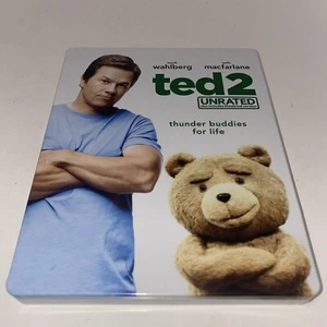 Ted 2 Unrated SteelBook Blu-ray DVD Mark Wahlberg Seth Macfarlane Comedy - Picture 1 of 17